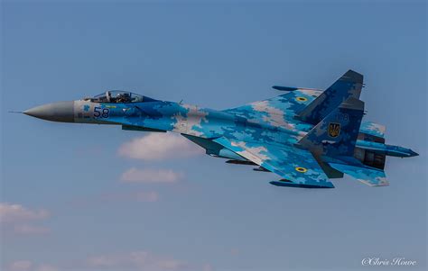 Sukhoi Su 27p Flanker 58 Ukraine Air Force Chrishowe3051 Flickr
