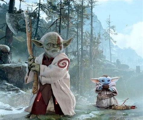 Yodas Of War In 2020 Star Wars Humor Star Wars Memes Star Wars Geek