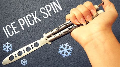 Ice Pick Spin Beginner Butterfly Knife Tricks That Look Impressive