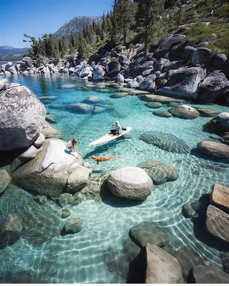 Crystal Clear Waters Of Lake Tahoe Wildernessculture Photo By
