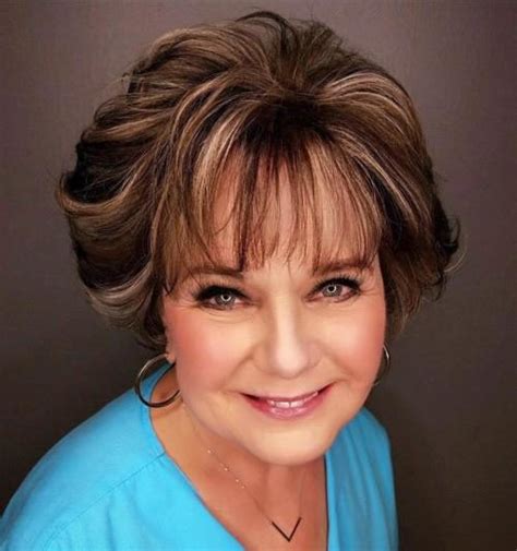 Keep locks locker at the crown and top of the head and shorter everywhere else for easy style. Short Hairstyles for Women Over 60 | 2019 Haircuts ...