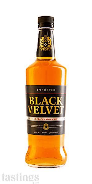 Black Velvet Blended Canadian Whisky Canada Spirits Review Tastings