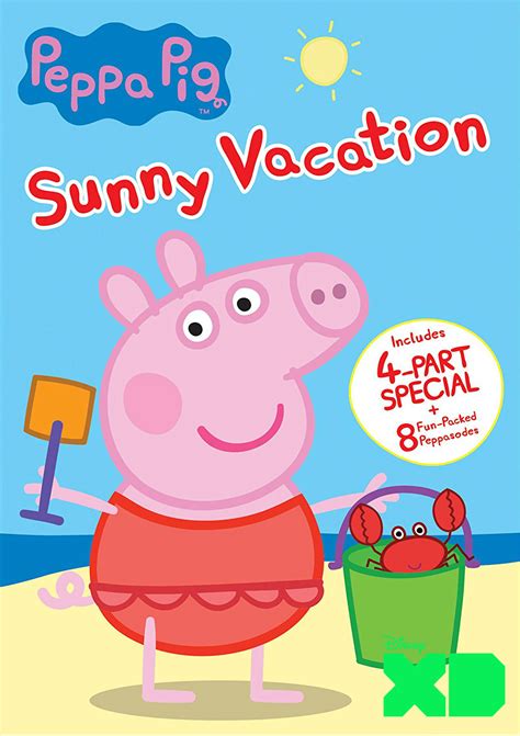 Image Disney Xd Toons Peppa Pig Sunny Vacation Dvd 2016