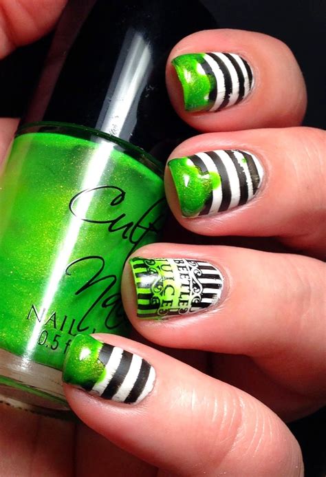 Written by michael mcdowell, warren skaaren. Creepy Cool Nail Art Inspiration - Inspired by Beetlejuice ...
