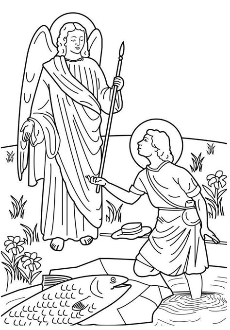 Michael is an archangel in judaism, christianity, and islam. St Michael Coloring Page - Coloring Home