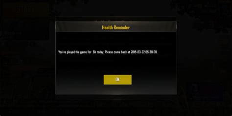If you have a tinder account in which you signed your number, then there isn't much you can do in terms of age. PUBG Playtime restrictions - Only play for 6 hours per day