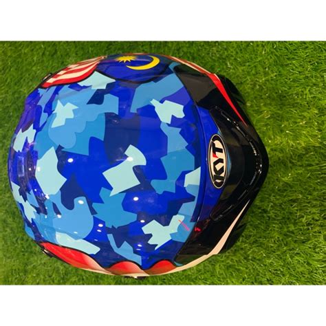 World class helmet #kythelmet #worldclasshelmet. KYT Helmet Limited Edition Malaysia/Singapore | Shopee ...