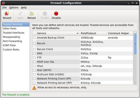 Basic Rhel 6 Firewall Configuration Techotopia