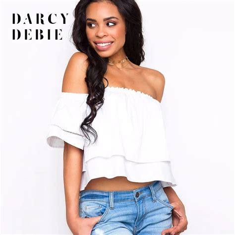 Darcydebie New Pure Color Coat Sexy Sexy One Word Led Falbala Midriff T
