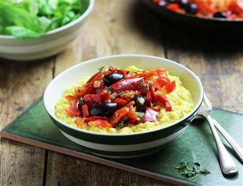 See more ideas about polenta, italian recipes, ethnic recipes. Sweetcorn Polenta with Peperonata Recipe | Abel & Cole