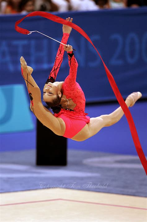 Anna Bessonova Ukr Ribbon Gymnastics Tricks Gymnastics World
