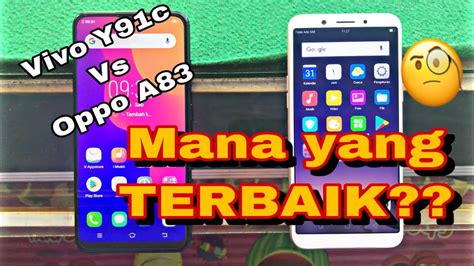 Vivo Y91c vs Oppo A83 //speed test//mana yang TERBAIK?? 