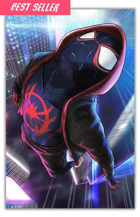 We hope you enjoy our growing collection of hd images to use as a background or home screen for. Miles Morales ITSV | Etsy in 2021 | Miles morales, Miles ...
