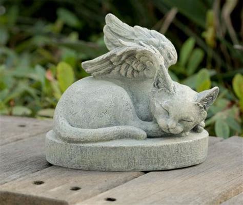 Johnny beeston, a stonemason, found the. Cat Angel Pet Memorial Stone Grave Marker Headstone | eBay
