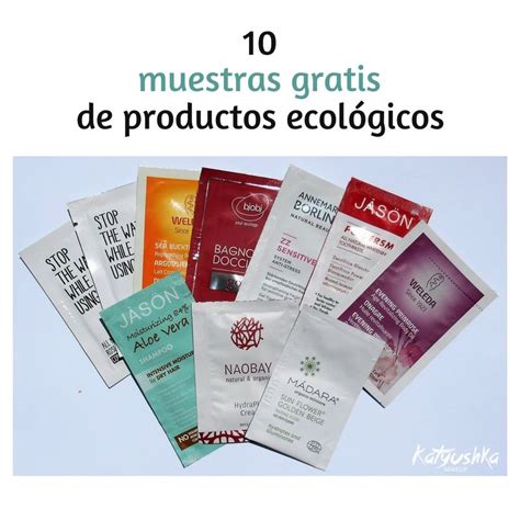 10 Muestras Gratuitas De Cosmética Y Maquillaje Ecológico Muestras