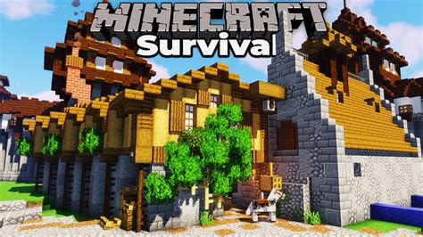 How to build Large Stables for a City in Minecraft 1.14 ...