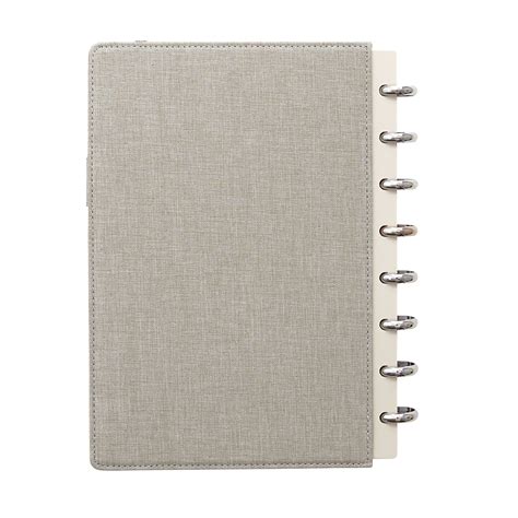 Martha Stewart Linen Junior Discbound Notebook Ms102e