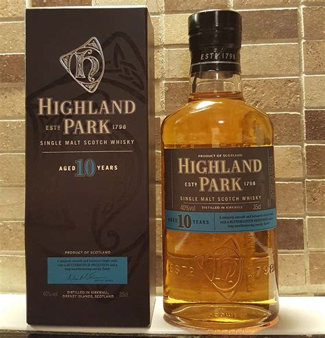 Highland Park 10 Year Old Single Malt Whisky Review