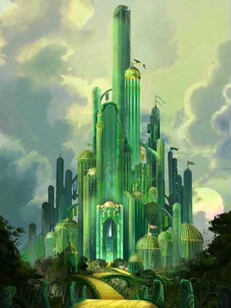 The Emerald City The Land Of Oz Land Of Oz Wizard Of Oz The