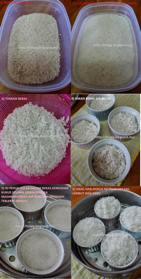 Resepi yang saya share memudahkan untuk dihidang. Cara Buat Nasi Kukus Mudah, Sedap Dan Lembut - TERATAK ...