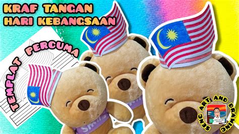 Kraf Tangan Hari Kebangsaan 国庆日手工 Malaysias National Day Craft Youtube