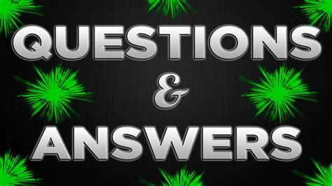 Sincere questions may be answered more quickly than questions that make assumptions or those that look some won't answer insincere questions such as why do all x people do y. Ask Your Questions! - Questions and Answers (Q&A ...