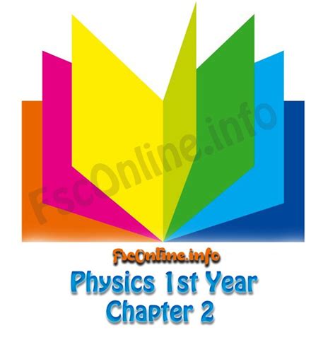 Physics Chapter 2 1st Year