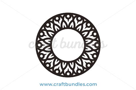 Ornamental art elements free vector. Circular Mandala SVG Cut File - CraftBundles