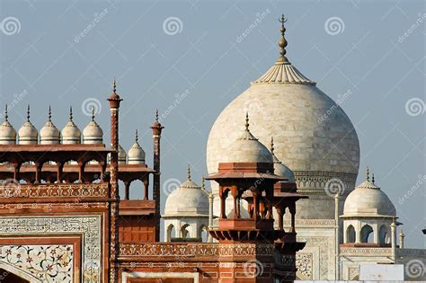 Roof Top Of Taj Mahal Stock Photo Image Of Landmark 19845936