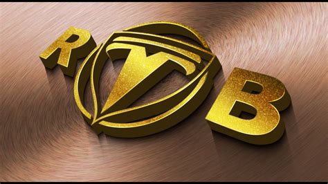 Gimp tutorial /How to design 3D Logo - YouTube
