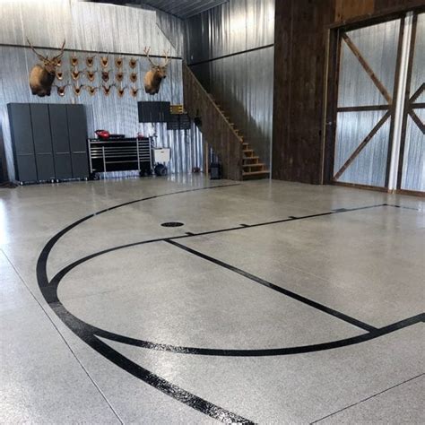 Holland Pole Barn Flooring Basketball Court Project V8 High