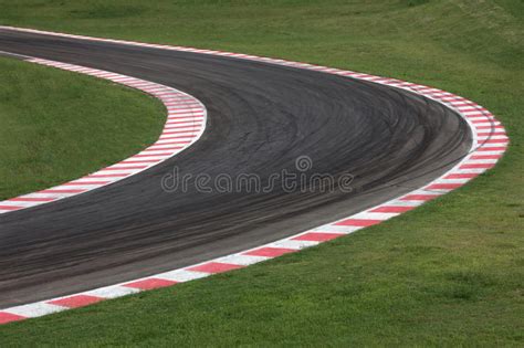 Race Track Curve Road Stock Photo Image Of Race Gravel 71509272