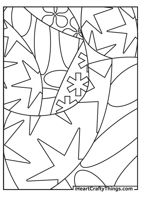 Abstract Coloring Pages Updated 2021