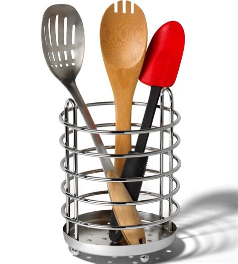 There are so many different aspects to kitchen utensils that sometimes it becomes difficult to manage them all. Pantry Works Kitchen Utensil Holder in Kitchen Utensil Holders