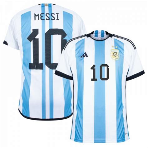 Argentina Lionel Messi 10 Soccer Jersey Mens Adult Homeaway World Cup