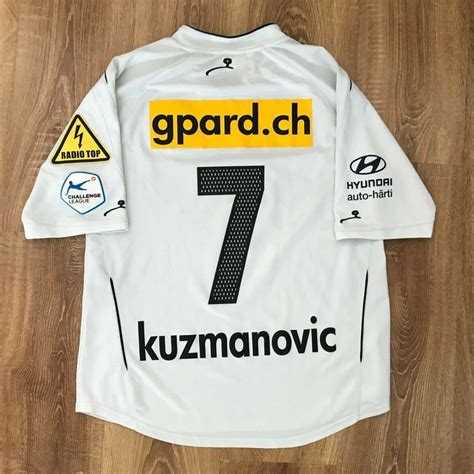 In 1 (50.00%) matches played at home was total goals (team and opponent) over 1.5 goals. FC WINTERTHUR # 7 KUZMANOVIC MATCHWORN M kaufen auf Ricardo