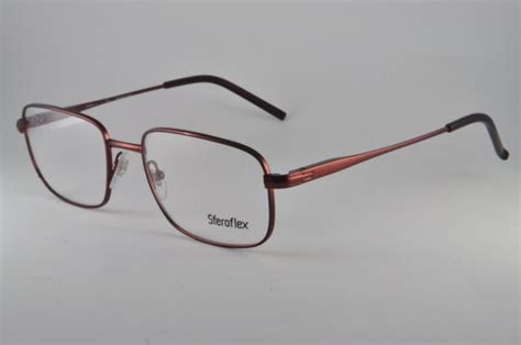 Sferoflex Eyeglasses Sf 2197 355 Matte Brown Size 52 18 140 Ebay