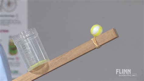 Galileos Paradox Hinged Stick Vs Falling Ball Demonstration Youtube