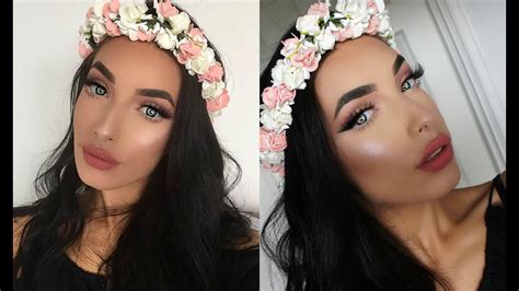 You are able to apply filters to show off. Flowercrown SNAPCHAT Filter Inspired Makeup Tutorial Video ...