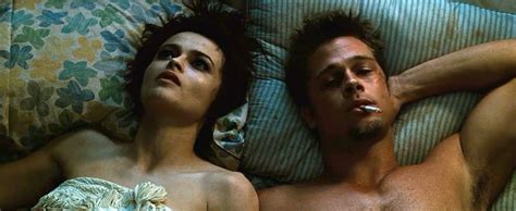 Brad Pitt And Helena Bonham Carter Naked Sex Scene From Fight Club