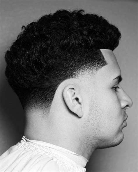 10 Curly Top Taper Fade Fashion Style