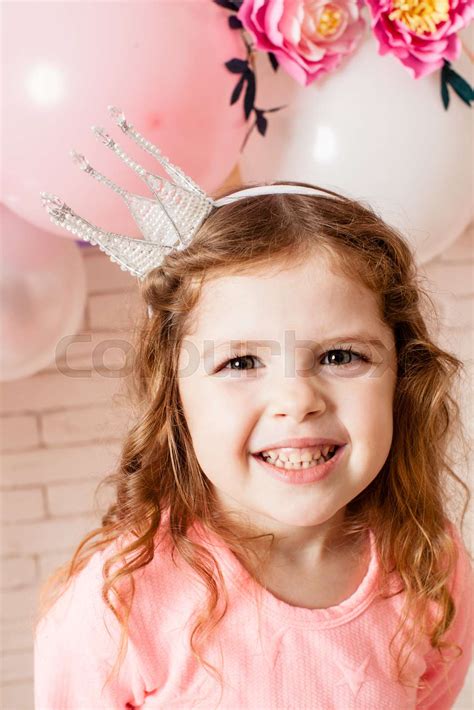 The Cute Little Princess Stock Image Colourbox