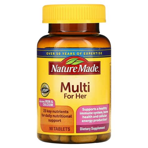 Nature Made Multi For Her 90 Tablets