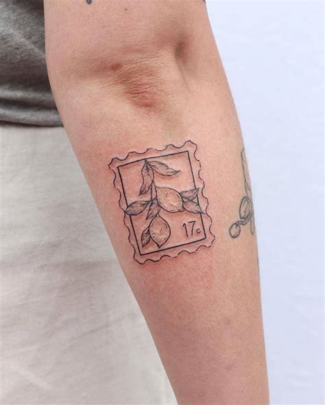 Aggregate 62 Postage Stamp Tattoo Best Incdgdbentre