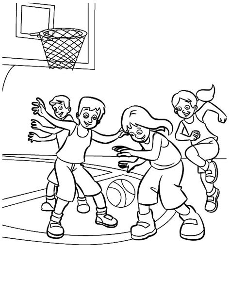 Download Exercise Coloring Pages - Coloring Home