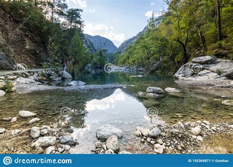 View Of Canyon Goynuk Stock Image Image Of Forest Panoramic 195369871