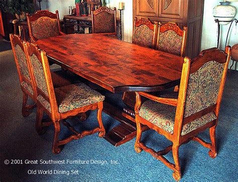 Old world dining room home design ideas, pictures, remodel. Old World Style Dining Sets, Tables, Chairs, Buffets
