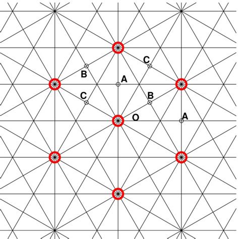 The Hexagonal Lattice Heavy Circles As The Intersection Of Three