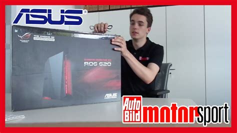 [unboxing] Asus Gaming Pc Rog G20cb Youtube