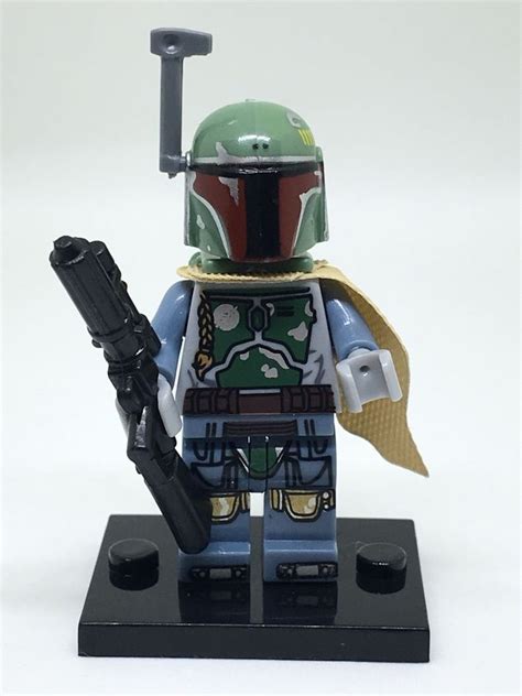 Boba fett star wars mandalorian mini figure bounty hunter jet pack cape. BOBA FETT Minifigure New - Free LEGO Item - Free UK POST# ...
